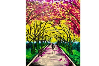 Paint and Sip: Central Park Allee'